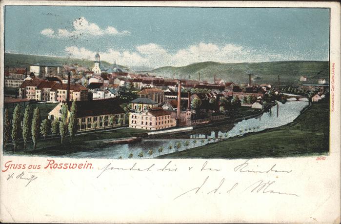 Rosswein Sachsen Stadt