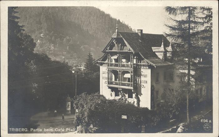 Triberg Schwarzwald Cafe Pfaff