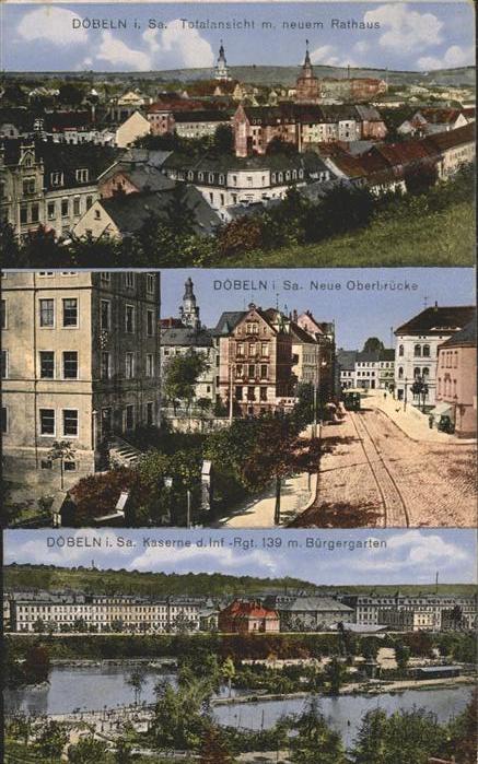 Doebeln Rathaus Bürgergarten