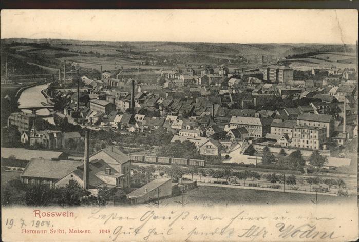 Rosswein Stadt Eisenbahn