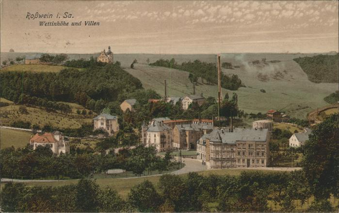 Rosswein Wettinhöhe Villen