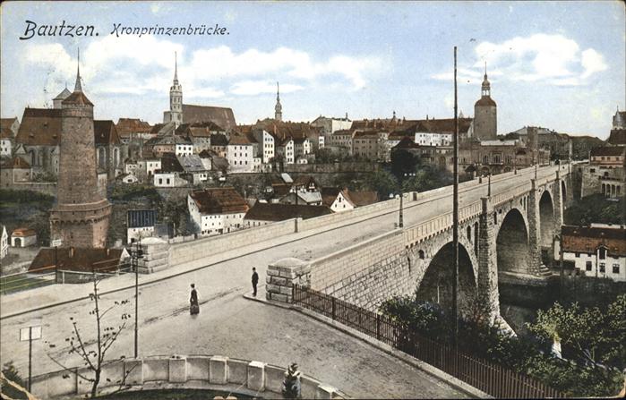 Bautzen Sachsen Kronprinzenbruecke