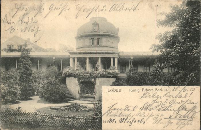 Loebau Sachsen König Albert-Bad