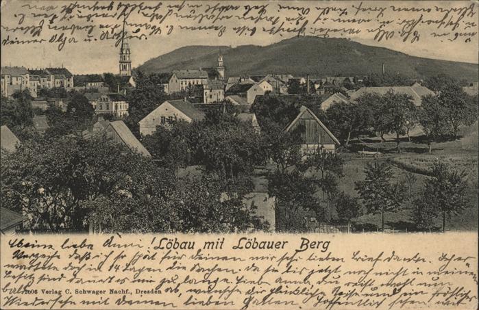 Loebau Sachsen Loebauer Berg