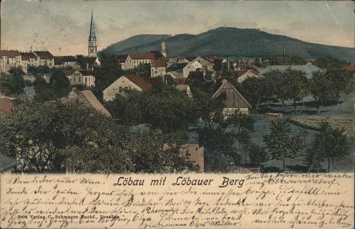 Loebau Sachsen Berg