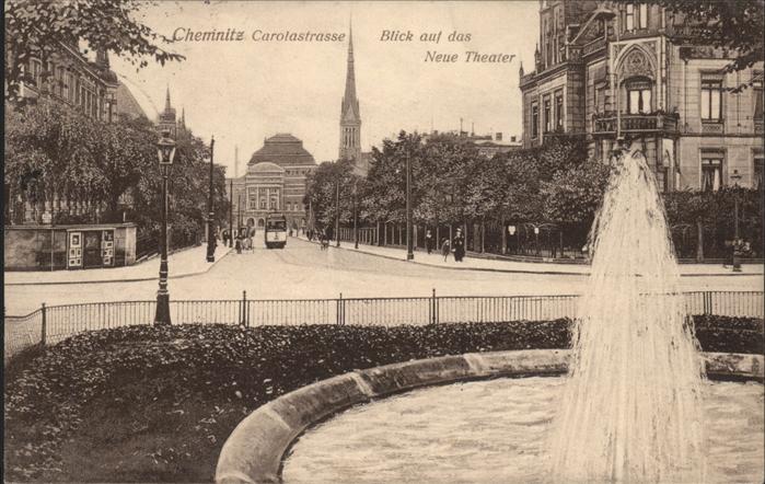 CHEMNITZ Sachsen Neues Theater Carolastr.