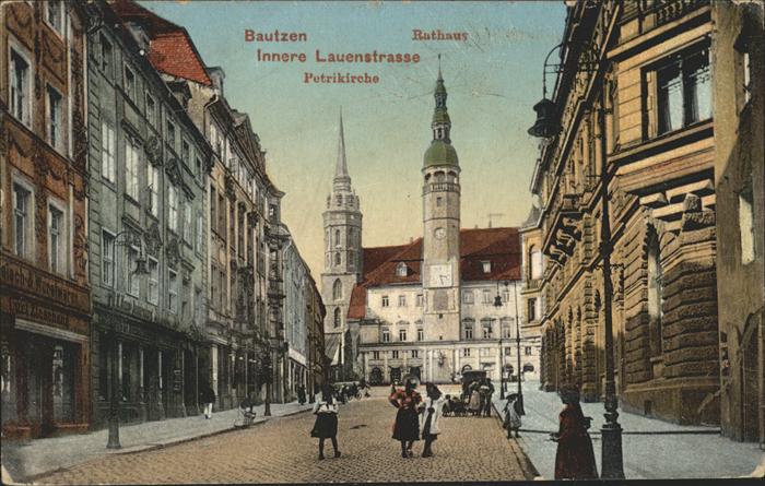 Bautzen Rathaus Lauenstr. Petrikirche
