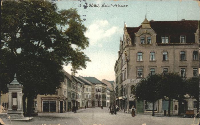 Loebau Sachsen Bahnhofstr.