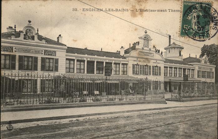Enghien-les-Bains l'Etablissement Thermal