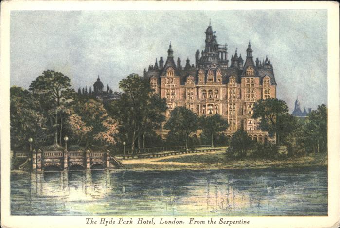 London The Hyde Park Hotel