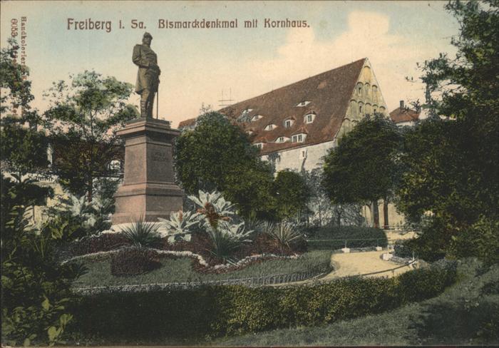 Freiberg Bismarckdenkmal Kornhaus