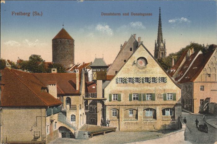 Freiberg Donatsturm Donatsgasse