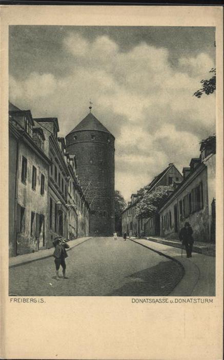 Freiberg Donatsgasse Donatsturm