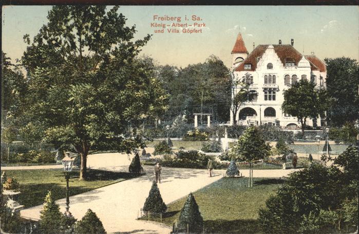 Freiberg König-Albert-Park Villa Göpfert