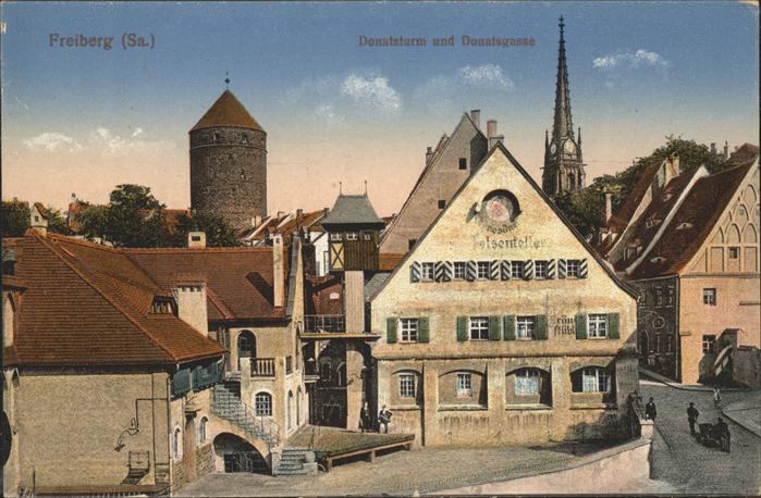 Freiberg Donatsturm Donatsgasse