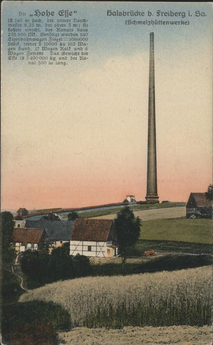 Freiberg Hohe Esse Halsbrücke