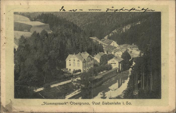 Siebenlehn Hammerwerg Obergruna