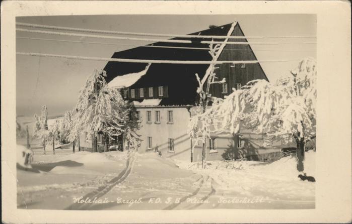 Holzhau Rechenberg-Bienenmuehle FDGB-Heim Fortschrift