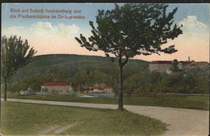 Frankenberg Sachsen Schloss Sachsenburg Fischerschänke Zsch