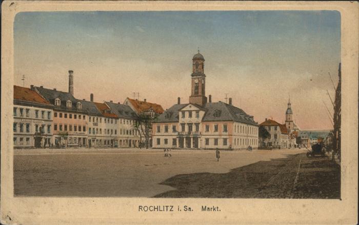 Rochlitz Sachsen Marktplatz