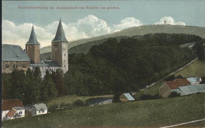 Rochlitz Sachsen Schloss und Aussichtsturm
