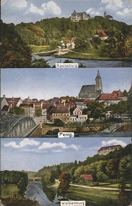 Rochsburg mit Penig und Wolkenburg