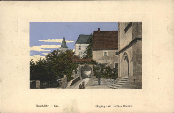 Rochlitz Sachsen Schloss Eingang