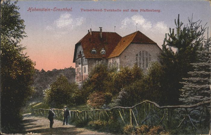 Hohenstein-Ernstthal Turnhalle auf dem Pfaffenberg