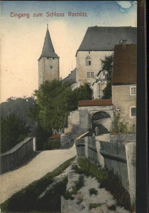 Rochlitz Sachsen Schloss Eingang