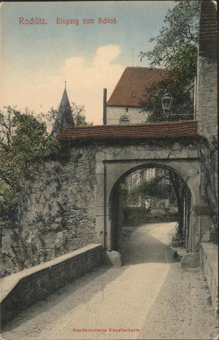 Rochlitz Sachsen Schloss Eingang