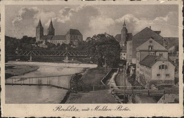 Rochlitz Sachsen Schloss mit Muldenpartie