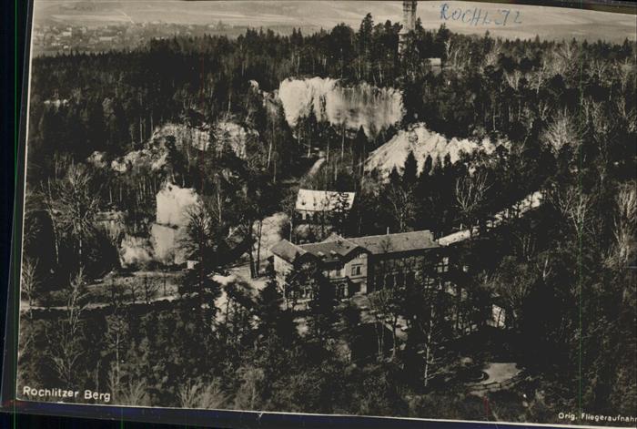 Rochlitz Sachsen Turm und Steinbrüche des Rochlitzer Ber