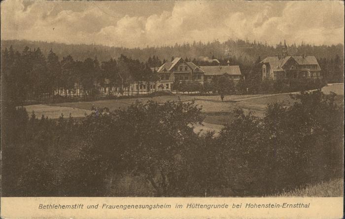 Hohenstein-Ernstthal Bethlehemstift im Hüttengrunde