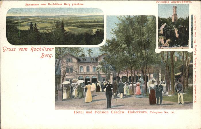 Rochlitz Sachsen Panorama Friedrich August Turm Hotel Pe