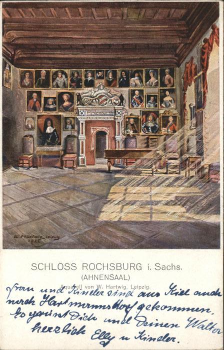 Rochsburg Schloss Ahnensaal