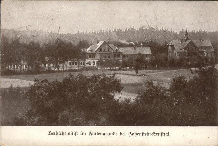 Hohenstein-Ernstthal Bethlehemstift im Hüttengrunde