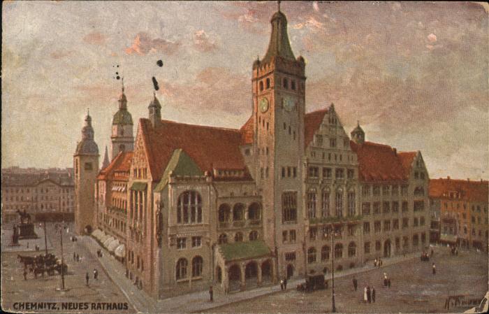 Verlag Primus Nr. 2017 Chemnitz Neues Rathaus