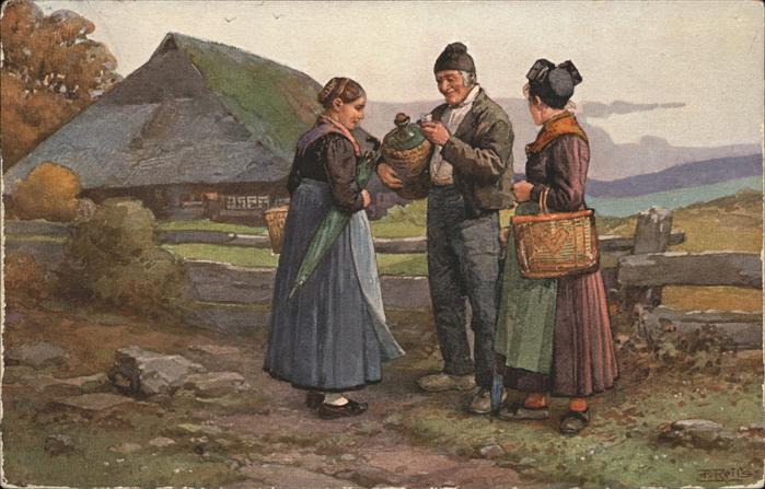 Reiss Fritz Nr. 9 Schwarzwaldhaus Trachten