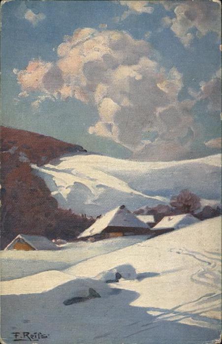 Reiss Fritz Nr. 15 Winter im Schwarzwald
