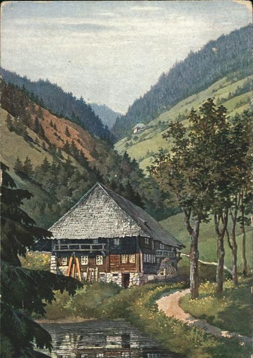 Lederle Karl Nr. 10 Hochschwarzwald Schwarzwaldhaus