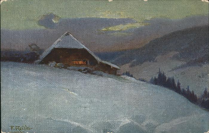 Reiss Fritz Nr. 4 Winter im Schwarzwald