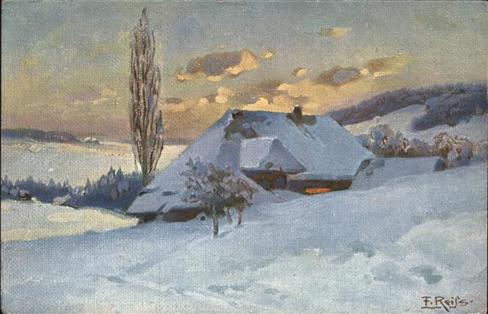 Reiss Fritz Nr. 8 Winter im Schwarzwald