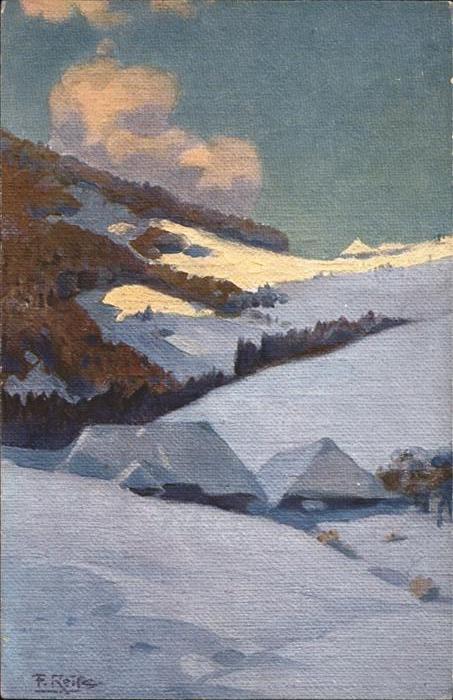 Reiss Fritz Nr. 1 Winter im Schwarzwald