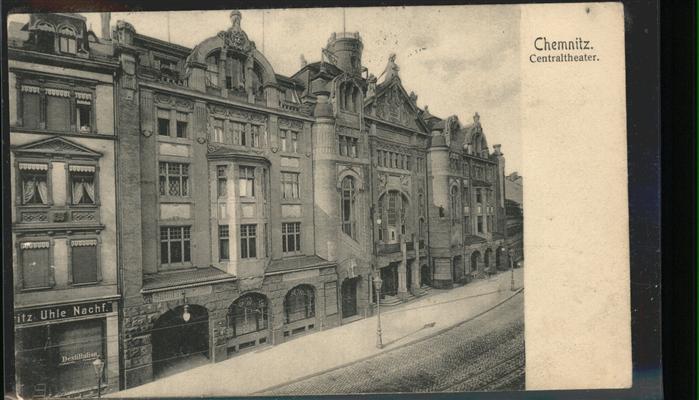 Theatergebaeude Chemnitz Zentraltheater