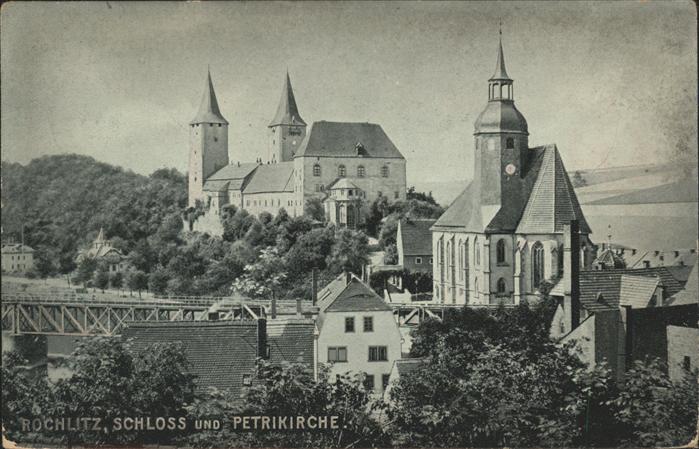 Verlag WIRO Wiedemann Nr. 479 Rochlitz Schloss und Petrikirche