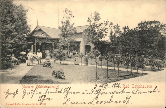 Bad Oeynhausen Molkerei Milchtrinkhalle