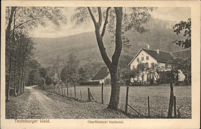 Teutoburgerwald Oberförsterei Heidental