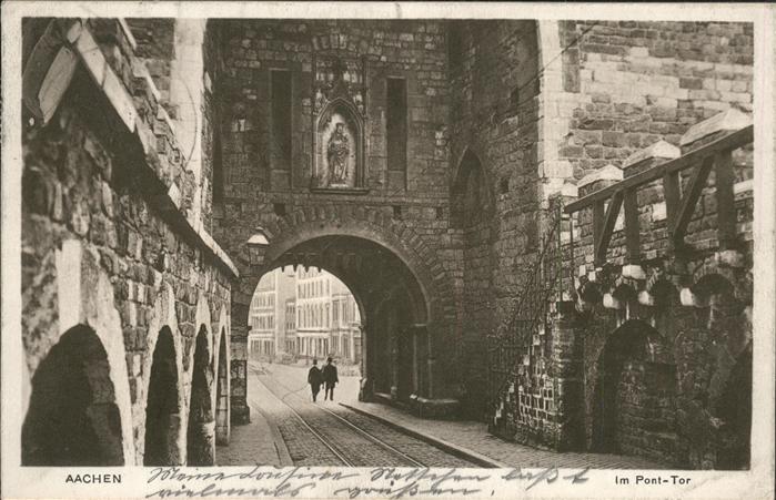 AACHEN NRW Am Pont Tor