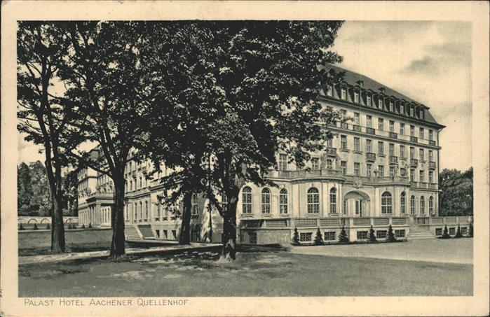 AACHEN NRW Palasthotel Aachener Quellenhof