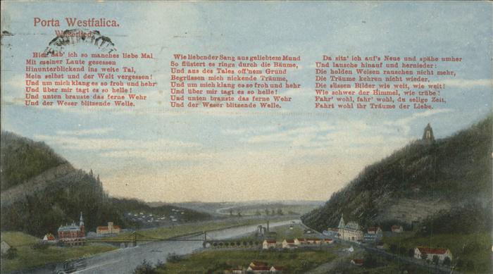 Porta Westfalica Panorama Liedtext